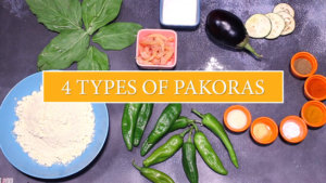 4 Types Of Pakoray | Quick Recipe