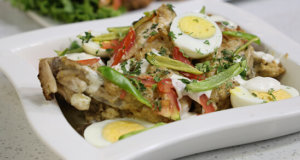 White Chicken Roast Recipe | Lazzat