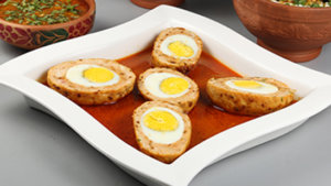 Chicken Nargisi Koftay Recipe | Lazzat