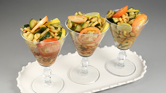 Macaroni And Cucumber Salad Recipe | Tarka