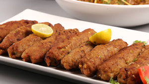 Mini Seekh Kabab Recipe | Tarka