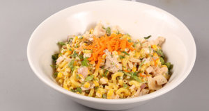 Sweet Corn Pasta Salad Recipe | Tarka