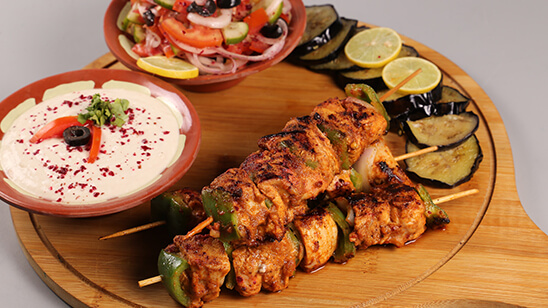 Turkish Chicken Sheesh Recipe | Lazzat