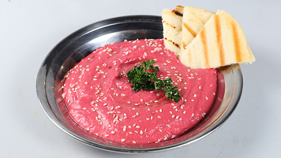 Beetroot Hummus Recipe | Lazzat