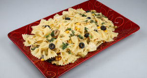 Creamy Bow Tie Pasta Recipe | Dawat