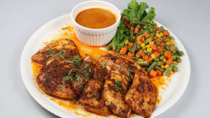 Grilled Fish With Creamy Coriander Sauce Recipe | Masala Mornings