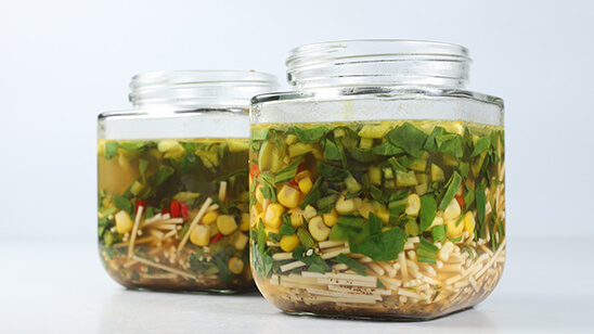 Instant Jar Noodles Recipe | Food Diaries