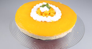 Mango Cheese Cake Recipe | Lazzat