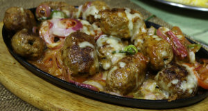 Cheesy Sizzling Gola Kabab Recipe | Lazzat
