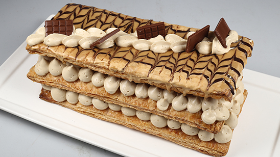 Coffee Mille Feuille Recipe | Masala Mornings