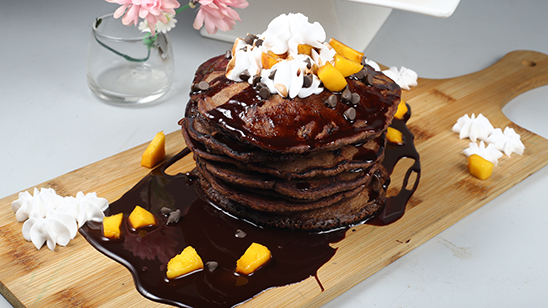 Double Chocolate Pancakes Recipe | Lively Weekends