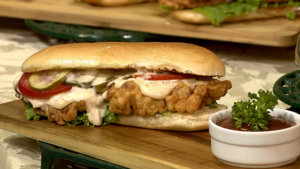 Fish Sandwich Po Boy Recipe | Lazzat