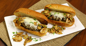 Mushroom Swiss Burger Recipe | Dawat