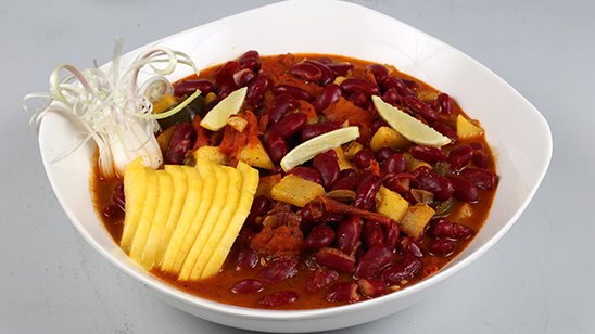 Mango Black Bean Chilli Recipe | Dawat