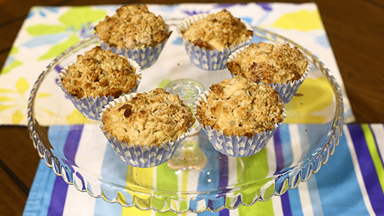 Banana Crumble Muffins Recipe | Food Diaries