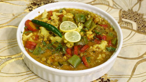 Kolhapuri Vegetable Recipe | Dawat
