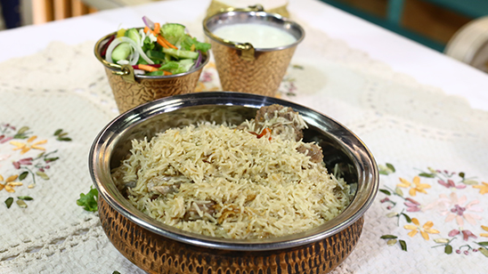 Zafrani Chaanp Pulao Recipe | Masala Mornings