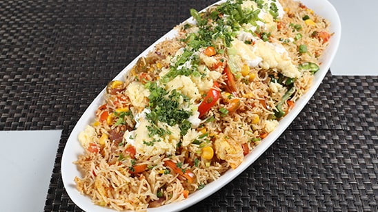 Shrimp Fajita Rice Recipe | Masala Mornings