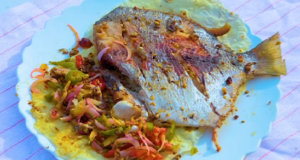 Butter Fly Fish Recipe | Flame On Hai