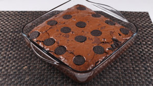 Dark Cookie Brownie Recipe | Food Diaries
