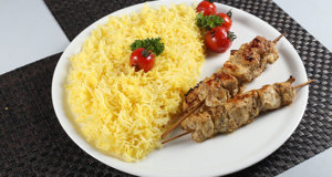 Persian Kabab with Saffron Rice Recipe | Lazzat