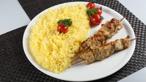 Persian Kabab with Saffron Rice Recipe | Lazzat