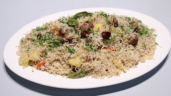 Beef Aalu Pulao Recipe | Lazzat