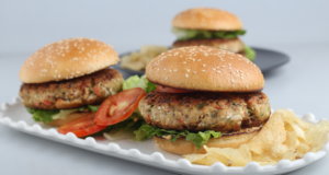 VEGETABLE AND CHICKEN BURGERS Recipe